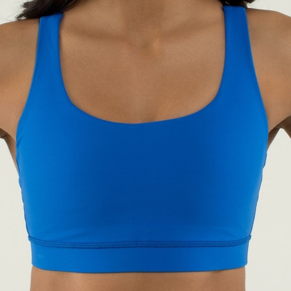 {LULULEMON} Energy Bra Baroque Blue 4 - Picture 2 of 6